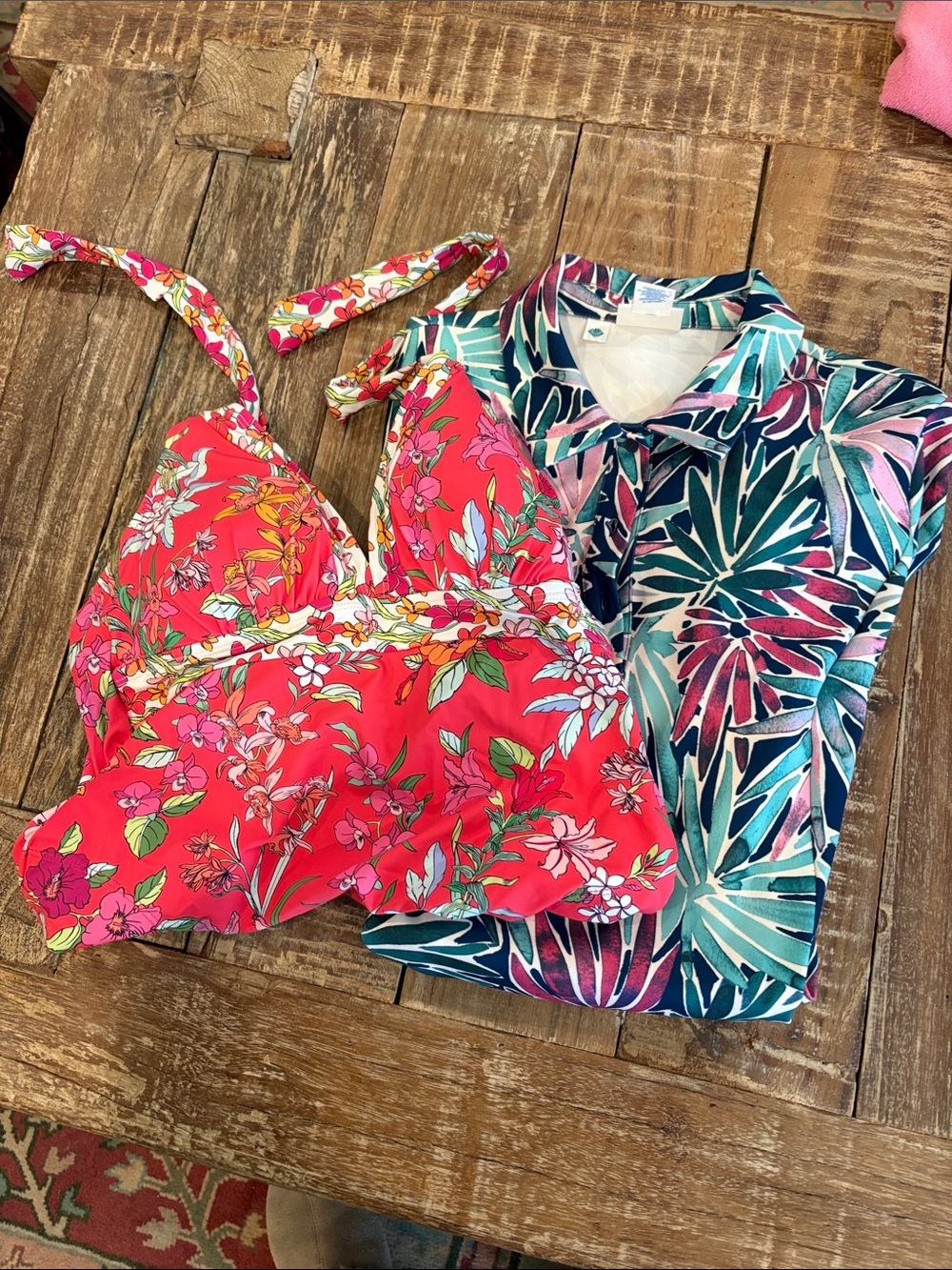 Bundle Two Women’s dresses Tommy Bahama and Sigrid Olsen L
